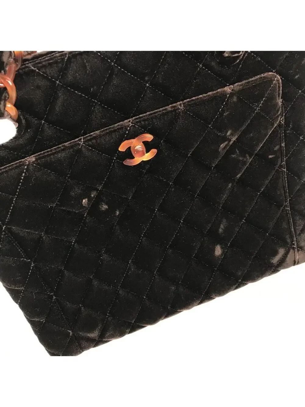Chanel Matelasse Velor Shoulder Bag #285493C18B